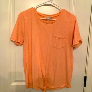 J Crew Salmon t shirt